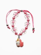 Браслет детский «Выбражулька» на затяжке, единорог с бусинами цветы, цветной - Фото 6