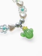 Браслет детский на затяжке «Выбражулька. Кактус с бусинами цветы», цветной - Фото 4