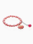 Браслет детский «Выбражулька» бусина на цепочке и цветок, цветной - Фото 3