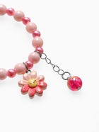 Браслет детский «Выбражулька» бусина на цепочке и цветок, цветной - Фото 4