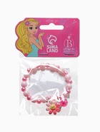 Браслет детский «Выбражулька» бусина на цепочке и цветок, цветной - Фото 5