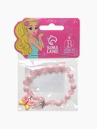 Браслет детский «Выбражулька» сердце на цепочке и бабочка, розовый - Фото 5