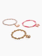 Браслет детский «Выбражулька. Лебедь, бант и Кот», набор 3 шт. d=6 см, цветной - Фото 4