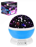 Уценка Проектор - ночник «Звёздное небо», голубой - Фото 1