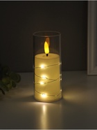 Светодиодная свеча, ночник LED RISALUX «Романтик», 3×LR44 5.5×5.5×12.5 см - Фото 3