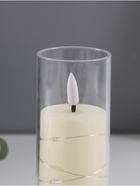 Светодиодная свеча, ночник LED RISALUX «Романтик», 3×LR44, 5.5×5.5×12.5 см - Фото 8