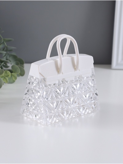 Фигурка световая RISALUX «Дамская сумочка», LED-ночник, 3×AG13, 11.5×6.5×13 см