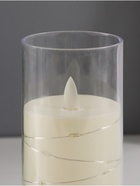 Светодиодная свеча, ночник LED RISALUX «Романтик», 3×ААА, 7.5×7.5×15 см - Фото 4