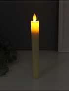 Набор светодиодных свечей, ночники LED RISALUX «Романтика», 2 шт. 3×ААА, 2.2×2.2×22 см - Фото 8