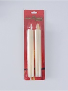 Набор светодиодных свечей, ночники LED RISALUX «Романтика», 2 шт. 3×ААА, 2.2×2.2×22 см - Фото 10