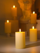 Светодиодная свеча, ночник LED RISALUX «Уют», 3×ААА, белый, 7.5×7.5×12.5 см - Фото 1