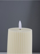 Светодиодная свеча, ночник LED RISALUX «Уют», 3×ААА, белый, 7.5×7.5×12.5 см - Фото 4