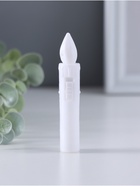 Светодиодная свеча, ночник LED RISALUX «Мини», 3×AG13, белый, 1.5×1.5×9 см 10841303 - фото 14333945