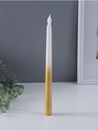 Набор светодиодных свечей, ночники LED RISALUX «Нежность», 2 шт., 2×ААА, 2×2×27.5 см - Фото 2