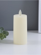 Светодиодная свеча, ночник LED RISALUX «Уют», 3×AG13, белый, 5×5×11 см - Фото 6