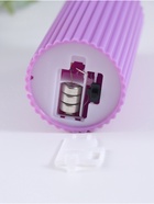 Светодиодная свеча, ночник LED RISALUX «Уют», 3×AG13, сиреневый, 5×5×11 см - Фото 5