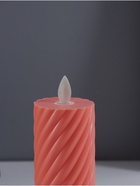 Светодиодная свеча, ночник LED RISALUX «Свидание», 3×AG13, оранжевый, 5×5×11 см - Фото 4