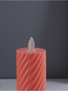 Светодиодная свеча, ночник LED RISALUX «Свидание», 3×AG13, оранжевый, 5×5×11 см - Фото 8