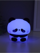 Фигурка светящаяся RISALUX «Панда», 2 Вт, LED-ночник антистресс, RGB, USB, 10×10.5×10.5 см - Фото 5