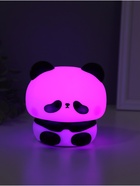 Фигурка светящаяся RISALUX «Панда», 2 Вт, LED-ночник антистресс, RGB, USB, 10×10.5×10.5 см - Фото 6