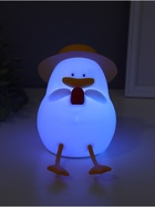 Фигурка светящаяся RISALUX «Утка в отпуске», 2 Вт, LED-ночник антистресс, RGB, USB, 10×8.5×14.5 см - Фото 6