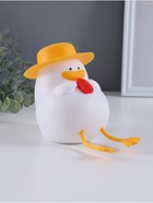 Фигурка светящаяся RISALUX «Утка в отпуске», 2 Вт, LED-ночник антистресс, RGB, USB, 10×8.5×14.5 см - Фото 9