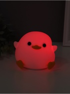 Фигурка светящаяся RISALUX «Утенок», 2 Вт, LED-ночник антистресс, RGB, USB, 10×12×9.5 см - Фото 3