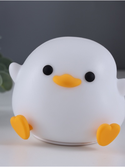 Фигурка световая RISALUX «Утенок», 2 Вт, LED-ночник антистресс, USB, 10×12×9.5 см