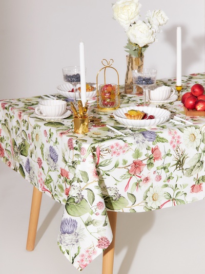 Скатерть «Этель» Organic home 146×110 см, репс 210 г/м², 100% хлопок