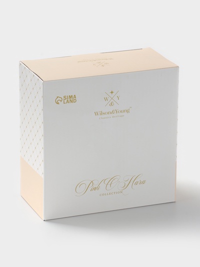 Салатник WY Pink O'hara, фарфор, 600 мл, d=14 см, бежевый