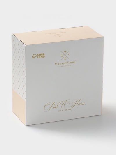 Салатник WY Pink O'hara, фарфор, 600 мл, d=14 см, чёрный