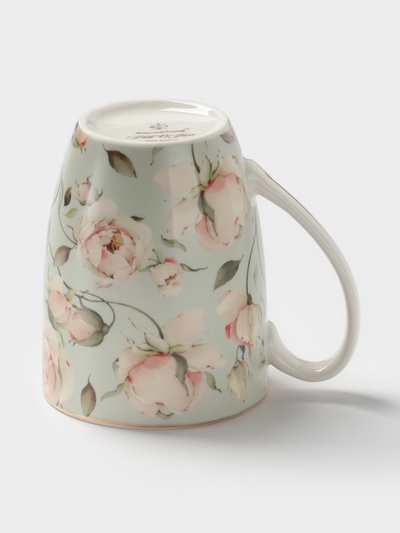 Кружка WY Pink O'hara, фарфор, 350 мл, зелёная