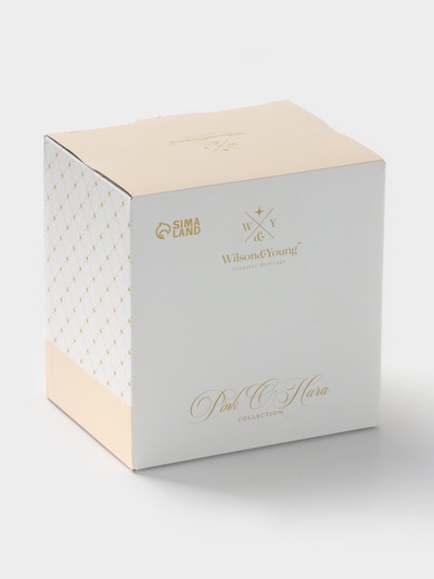 Кружка WY Pink O'hara, фарфор, 350 мл, чёрная