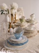 Чайная пара WY Royal blue, фарфор, 220 мл, голубая 10553897 - фото 319644416