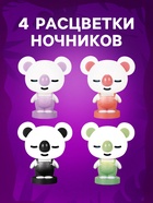 Лампа - ночник «Коала», световые эффекты, работает от сети, МИКС - Фото 4