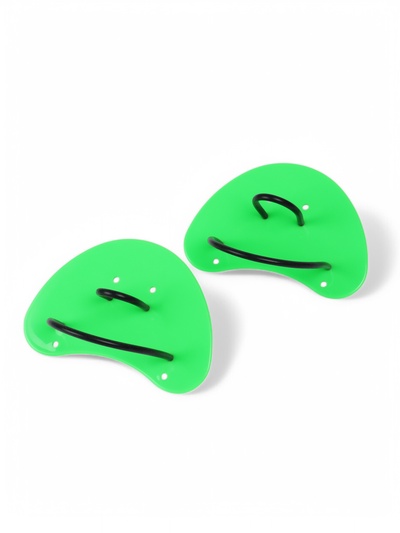 Лопатки для плавания, зелёные