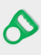 Ручка для переноса бутылей, 14×11.5×0.5 см, зелёная - Фото 2