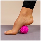 УЦЕНКА Мяч массажный Pink, диаметр 6,5 см - Фото 4