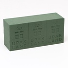 Губка флористическая для живых цветов UPAK LAND d=22.5?10.5?7 см (комплект 20 шт) - фото 40998472