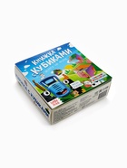 Книжка с кубиками «Зверята на ферме», 15×15 см, 10 стр., 9 кубиков, Синий трактор - Фото 9