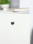 Ручка-кнопка CAPPIO HEART, цвет черный - фото 809123067