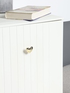 Ручка-кнопка CAPPIO HEART, цвет золото - фото 809123071