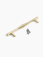 Ручка-скоба CAPPIO Лабиринт, цинк, м/о 128 мм, цвет золото - фото 808693828