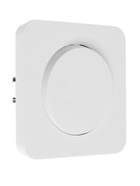 Выключатель проходной, серия Circular, 10 А, одноклавишный, скрытый монтаж, белый - Фото 2