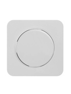 Выключатель проходной, серия Circular, 10 А, одноклавишный, скрытый монтаж, белый - Фото 3
