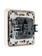 Розетка одноместная, серия Circular, 10 А, скрытый монтаж, без заземления, белая - Фото 5