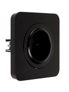 Розетка одноместная, серия Circular, 10 А, скрытый монтаж, без заземления, чёрная - Фото 3