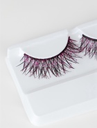 Ресницы накладные «Сияй», с блёстками, 14 мм, без клея, розовые - Фото 2