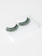 Ресницы накладные «Сияй», с блёстками, 14 мм, без клея, зелёные - Фото 3