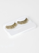 Ресницы накладные «Сияй», с блёстками, 14 мм, без клея, золотистые - Фото 3